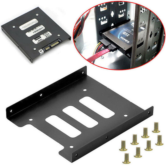 2.5 Inch To 3.5 Inch SSD HDD Adapter Rack Hard Drive SSD Mounting Bracket