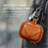 1x Unique Luxury Leather Shockproof Case Cover For Apple Airpods Pro 2 - Black