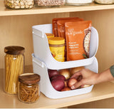 YouCopia ShelfBin Stacking Pantry Bins 2 Pieces Kitchen Pantry Organiser