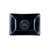 10 pcs Melamine Sauce Dish Rectangular 8.5cm x 6cm x 2.5cm - Black