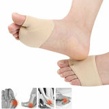 1 Pair Metatarsal Sleeve Gel Pads Ball Of Foot Cushions Metatarsalgia Sore Large