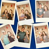 25pcs Boy Baby Shower Mustache Balloon Set Photo Booth Props Birthday Decor Blue