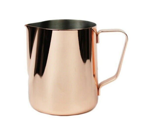 Copper Stainless Steel Milk Frothing Jug 600ml