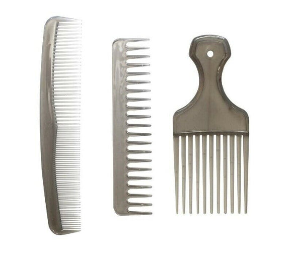 3pcs Hair Comb Brushing Dressing Beauty