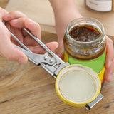 Multifunctional Stainless Steel Jar Opener Adjustable Bottle Lid Beer