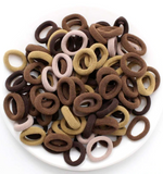120x Women Girls Multicolor Hair Band Ties Rope Elastic Hairband Ponytail Holder