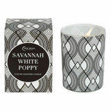 New Moon Candle Savannah White Poppy 220g