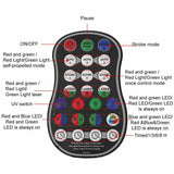 240 Patterns Disco Lights RGB Projector Stage Lighting Party KTV Club Lamp