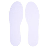 1 Pair Terry Cloth Cotton Insoles White Confy One Size Pads Feet