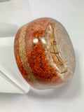 Red Jasper Orgonite Tower Buster Dome EMF Protection Chakra Crystal Orgone