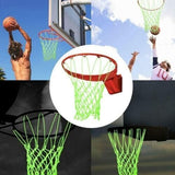 Glow In The Dark Fluorescence Light Up Basketball Net Basketball Hoop Shooting