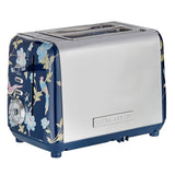 Laura Ashley Toaster 2-Slice Elveden Electric  Bread Kitchen 24cm - Blue