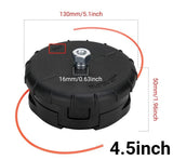 SPEED FEED HEAD LARGE 450 MODEL 4.5" FAST LOAD TRIMMER LINE BUMP HEAD 4.5"