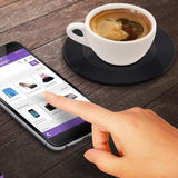 6x Retro Record Discs Disk Coasters Vinyl Style Coasters Place Mats Bar Set