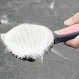 1x Hair Remover Pet Brush for Dog Cat Grooming Tool Self Cleaning Slicker Comb