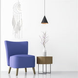 Moon Crescent Feather Dream Catcher Wall Hanging Tapestry Woven Nursery Craft