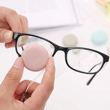 4x Macaron Shaped Mobile Phone Screen Lens Glasses Wipe Cleaning Assorted Color