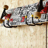 Metal Wall Mount Garage Storage Double J Utility Bike Hooks Hanger Heavy Duty