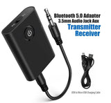 Bluetooth 5.0 Transmitter Receiver 2 in 1 Wireless Audio Aux Adapter 3.5mm