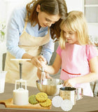 Moon Cake Hand Pressure Mold Maker Pastry Homemake DIY Flower Stamps Mould