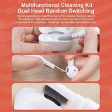 1PK Keyboard Cleaning 5in1 Kit PC Earphone Cleaner Brush Remover Keycap Assorted