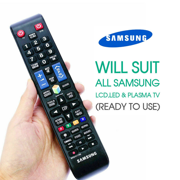 Universal Samsung Remote Control TV NO PROGRAMMING Smart 3D HDTV LED LCD TV