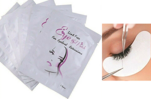 50x Pads Under Eye Curve Eye Lash Gel Patch Lint Free Lash Extension Eyelash Pad