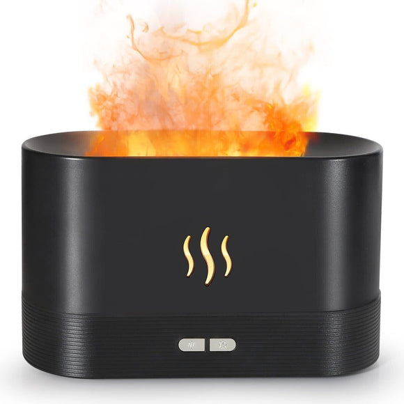 Electric Air Diffuser Humidifier Aroma Oil Led Night Light Up Home Relax