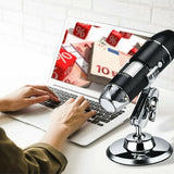 1600X Microscope 8LED Camera Magnifier Tool USB Digital for Android Mac Widows
