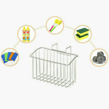 Kitchen Sink Caddy Tidy Storage Holder Rack Cleaning Stainless Steel Organizer