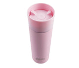Insulated Coffee Mug Cup Travel Thermal Stainless Steel Flask Oasis -360ml Pink