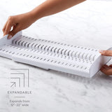 YouCopia StoreMore Expandable Pan and Lid Rack Pot Lid Kitchen Storage 12"-22"