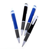 8x Pen Standard Retractable Ballpoint Pen Fine Point 0.7mm - Black and Blue