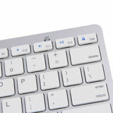 Bluetooth Ultra Slim Wireless Keyboard Apple Android Mac Windows PC