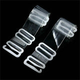 8pair Invisible Bra Straps Transparent Elastic Shoulder Strap Adjustable Ladies