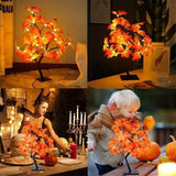 Maple Twig Fairy Xmas Party Lamp 24 LED Decorations Christmas Tree Lights 60cm