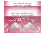 Angel Wishes Affirmation Card Inspirational Guidance From Your Angels NEW