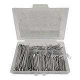 230pcs Stainless Steel Cotter Pin Assortment Set Split Pin Value Kit 6 sizes