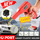Plastic Welder Handy Garage Tool Repair Welding Kit Bumper Hot Stapler Machine