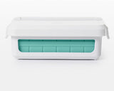 Oxo Good Grips Covered Ice Cube Tray Small Flexible Silicone Dining Bar Kitchen