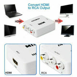 1080p HDMI to RCA Video Cable Converter