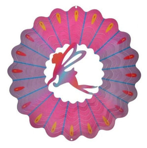 Fairy Wind Spinner Sky Hanging Wind Spinners Stainless Steel Yard