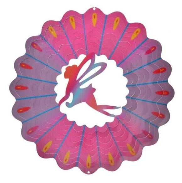 Fairy Wind Spinner Sky Hanging Wind Spinners Stainless Steel Yard