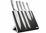 Tramontina Polaris 6pc Magnetic Knife Set Chefs Tools Cutlery Knives Block