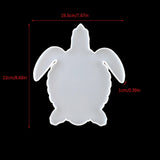 Sea Turtle Silicone Coaster Resin Casting Mold Tray Plate Epoxy Mould Craft DIY