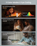 USB Rechargeable Light Book Reading in Bed Compact Portable Clip-on LED Assorted