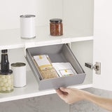 Joseph Joseph Cupboard Store Range Under Shelf Drawer Storage Organiser Grey