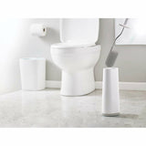 Toilet Brush W/ Holder Flex Smart  White & Grey Hygienic Neat - Joseph Joseph