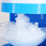 Manual Ice Shaver Crusher Shredding Snow Cone Maker Machine Create Drink Tool