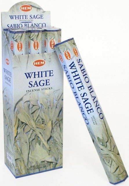 HEM White Sage 240 Incense Sticks